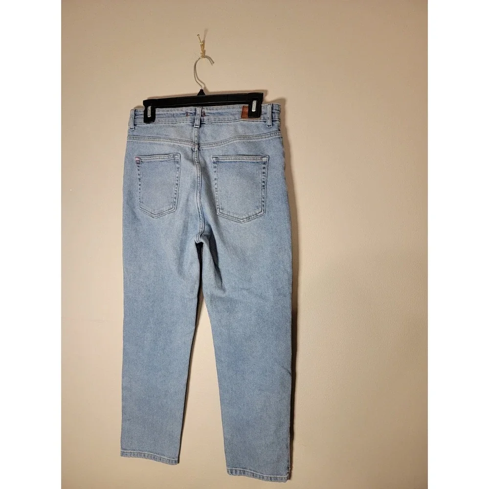 BDG High Rise Baggy‎ Jeans Womens 30w 26L  Blue Straight Girlfriend Cut